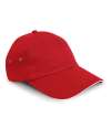 RC072XP Result Plush Cotton 5 Panel Cap Red colour image